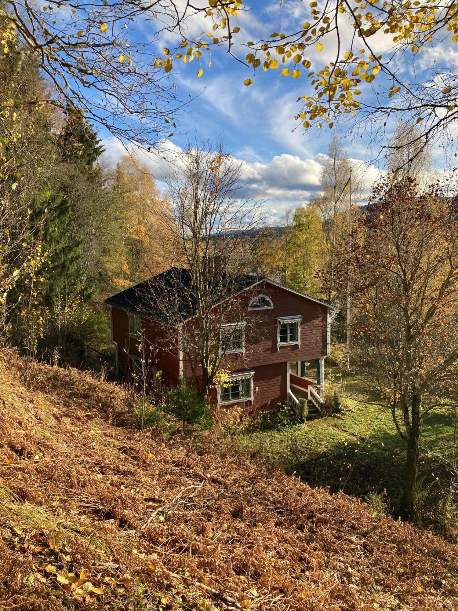 Charmig Villa Med Bastu Och Snabbt Wifi Långav Exteriör bild