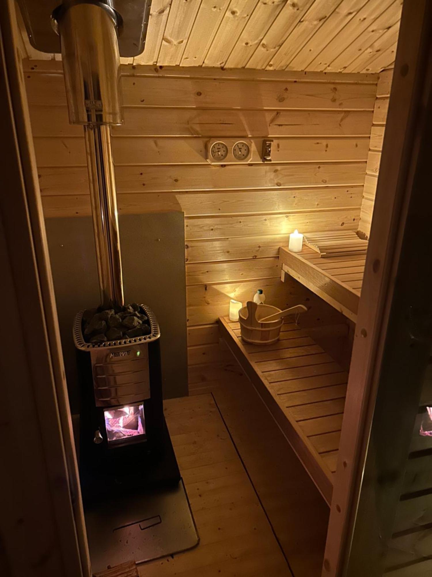 Charmig Villa Med Bastu Och Snabbt Wifi Långav Exteriör bild