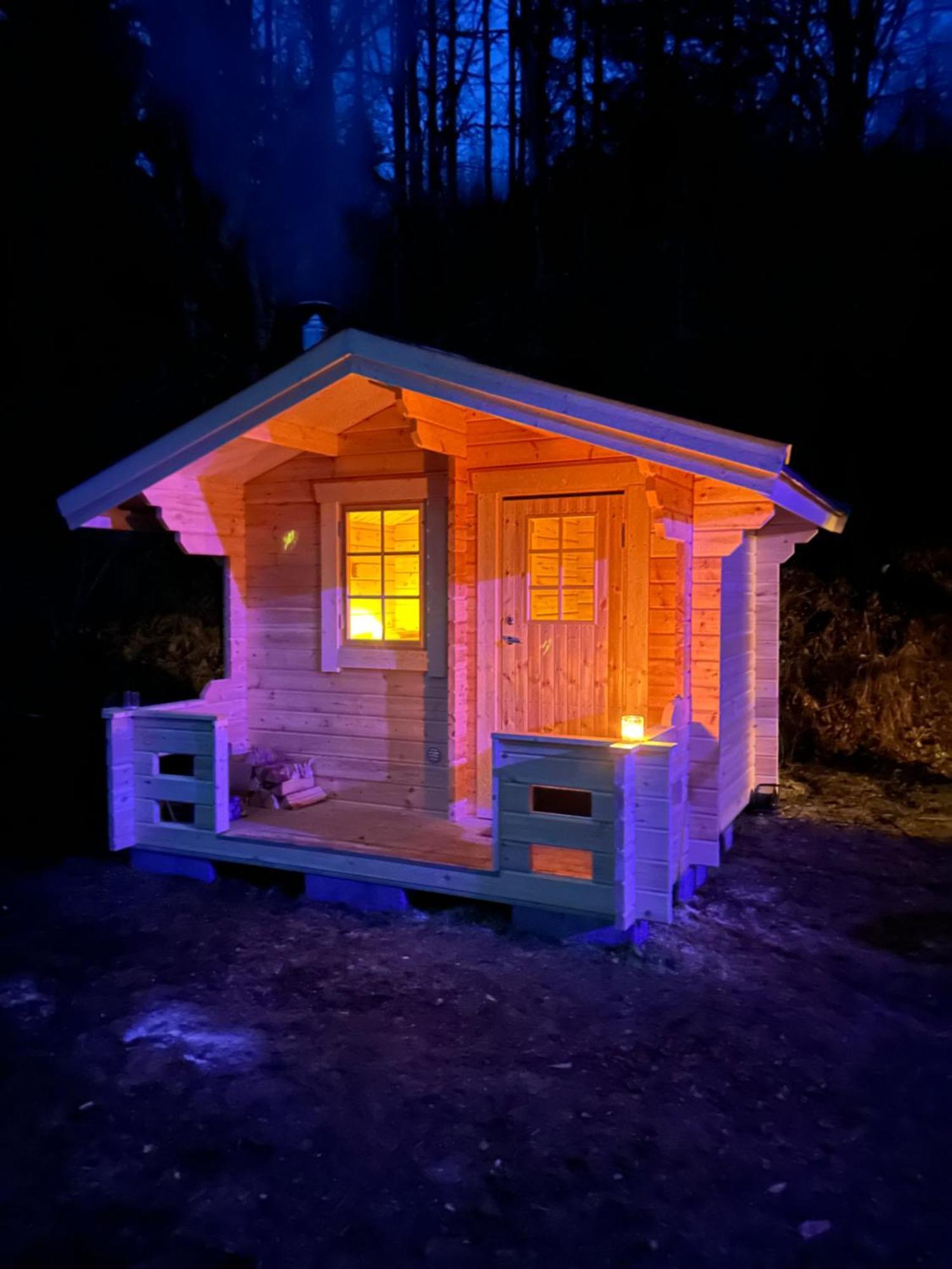 Charmig Villa Med Bastu Och Snabbt Wifi Långav Exteriör bild